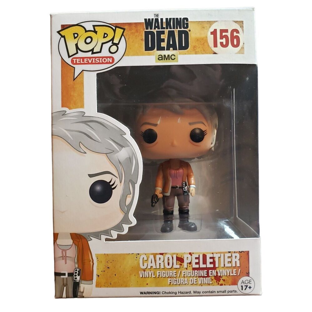 The Walking Dead Funko Pop Vinyl: Carol Peletier #156 - New In Box